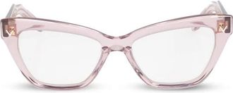 Valentino Garavani V-Tale Optisch Montuur - Dames - Brillen - Roze - ONE Size - Accessoires