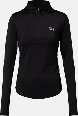 adidas by Stella McCartney Logo hooded zip-up top