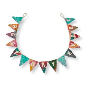 Tag Best Day Ever Felt Garland - Decorative Wall Banner in Multicolored at Nordstrom