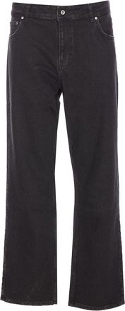 Represent Black R2 Straight Leg Jeans