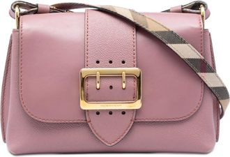 Burberry Pre-owned Burberry Small Leather Medley Buckle Crossbody Ladies OZQH4DHQKEPQLCW2