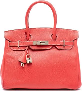 Herm&egrave;s Borsa a mano Candy Verso Birkin Retourne 35 in pelle Epsom 2012 - Marrone