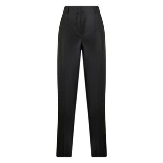 Alberta Ferretti Classic Tailored Trousers - female - Alberta Ferretti - Slim-fit Trousers - Black - M - Trousers