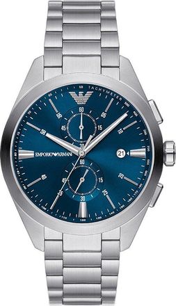 Emporio Armani Claudio Heren Horloge Zilverkleurig AR11541
