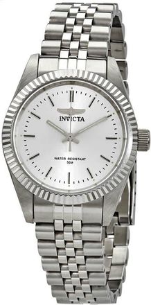 Invicta Specialty Silver Dial Stainless Steel Ladies Watch 29396