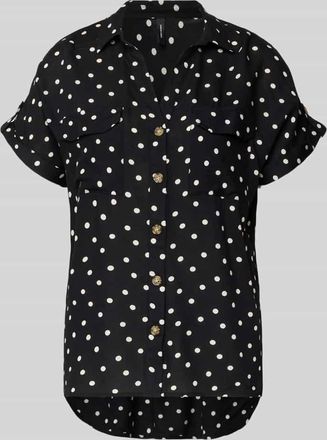 Vero Moda Comfort Fit Bluse aus reiner Viskose Modell BUMPY in Black, Gr&ouml;&szlig;e XL