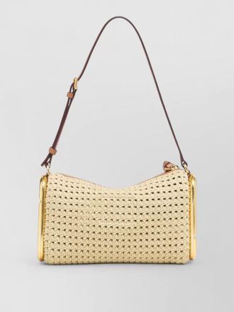 Marc Jacobs crochet mini shoulder bag gold hardware