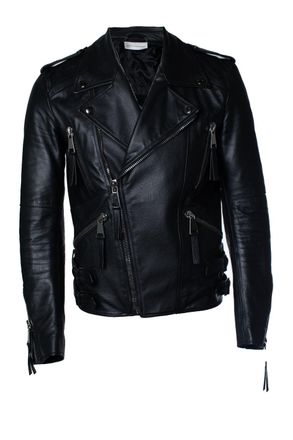 Faith Connexion black leather jacket