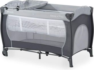 Les Tendances Les Tendances - hauck Culla da Campeggio Sleep n Play Center - Lettino Neonato fino 15kg - Letto pieghevole 120x60cm, con 2 Piani Regolabili