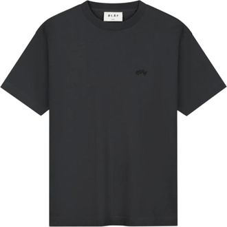 Olaf Hussein Signature SS Tee - Heren - Tops - Zwart - Maat: XS Katoen