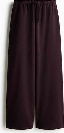 H&M Weite Joggpants - Purple