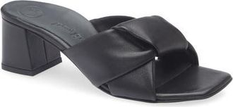 Paul Green Delight Slide Sandal in Black Sportnappa at Nordstrom, Size 10.5Us