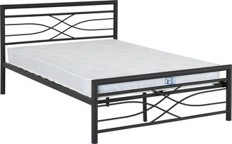 Seconique KELLY 46 DOUBLE BED - BLACK - SECONIQUE | TJ Hughes