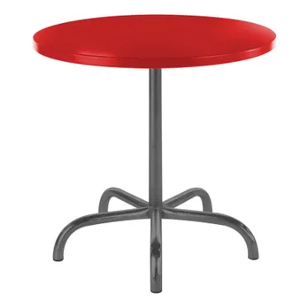 Schubiger M&ouml;bel Metalltisch S&auml;ntis Rund