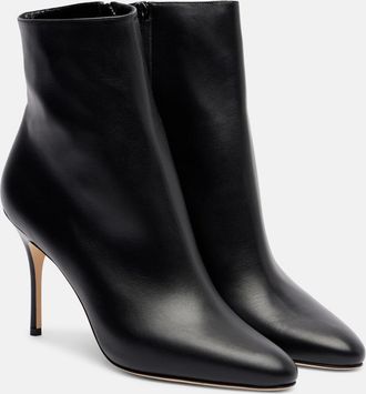 Manolo Blahnik Insopo leather ankle boots