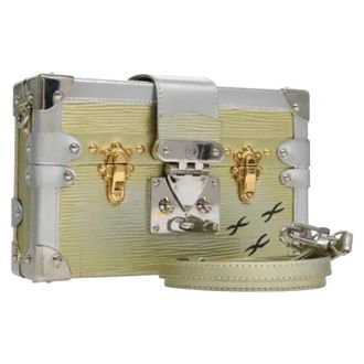 Louis Vuitton Pre-owned Epi Leren Crossbody Schoudertas - Dames - Pre-owned - Groen - Maat: ONE Size Leer