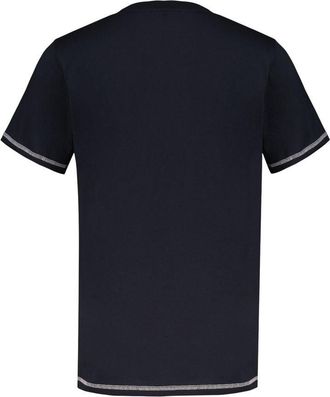 Ganni Womens Raspberry T-Shirt Black Cotton