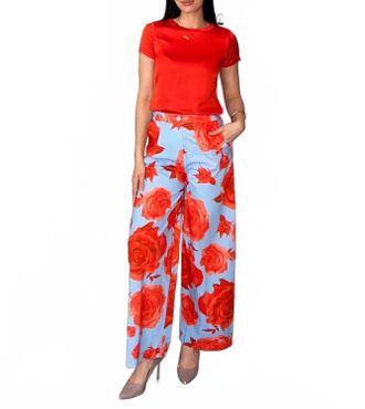 B.YU Rose Wide Leg Pant In Unica