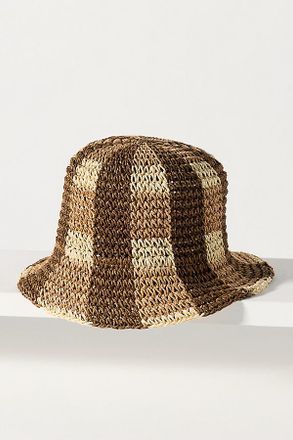 Wyeth Nyc Chrissy Gingham Bucket Hat
