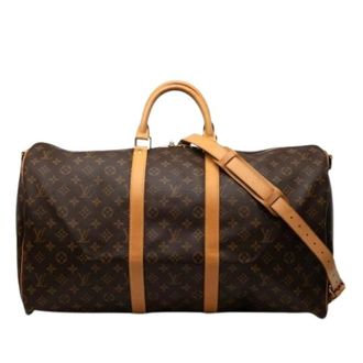 Louis Vuitton Tweedehands Canvas Louis Vuitton tassen - Dames - Pre-owned - Bruin - Maat: ONE Size