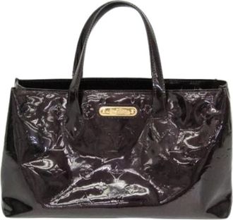 Louis Vuitton Pre-owned Tote Bags, female, Purple, Size: ONE SIZE Pre-owned Wilshire PM