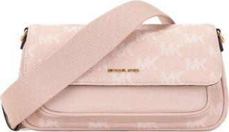 Michael Kors Crossbody Bag - Dames - Schoudertassen - Roze - ONE Size - Leer - Tassen
