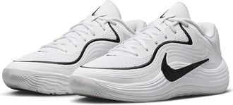 Nike Precision 8 Low Mens Shoes White/Black/Black : 10.5 D - Medium, Textile