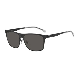 HUGO BOSS BOSS 1410/F/S 003/IR Matte Black/Silver/Grey