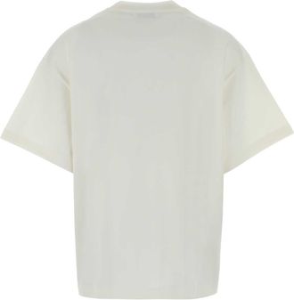 Jil Sander Womens Cotton Jersey T-Shirt White