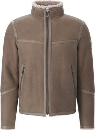 Belstaff Giacca in montone - - Jackets - Uomo - Marrone - L