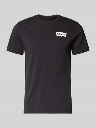 Levi's T-Shirt mit Label-Print in Black, Gr&ouml;&szlig;e XXL