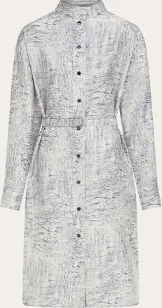 Ferragamo Women Shirt dress Blue