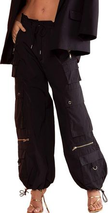 Cynthia Rowley Kim Cargo Pant in Black at Nordstrom, Size X-Small