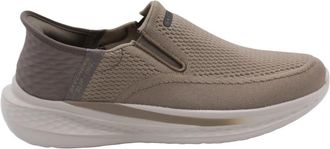 Skechers Anglaise - Heren - Sneakers - Beige - 42 EU - Schoenen