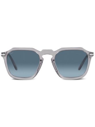 Persol Occhiali da sole geometrici - Grigio