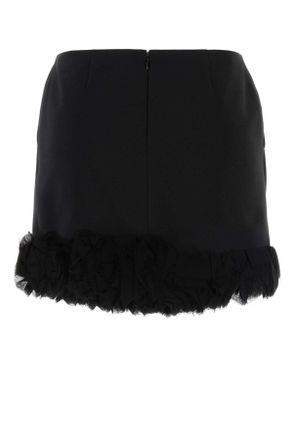 Blumarine Corta Mini Skirt - Black