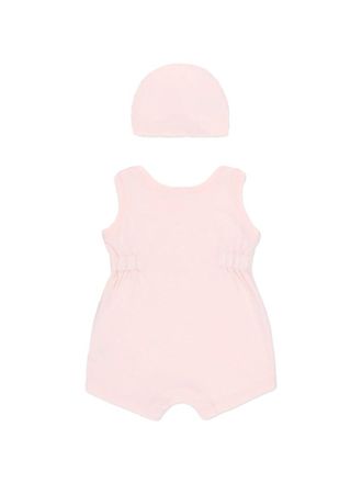 Gucci Cotton Baby Body Set - Pink