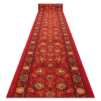 RugsX Passatoia Antiscivolo Tradycja Tradizione Rossa Gomma 57cm Red 57x710 Cm