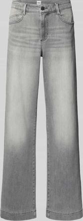 Brax Brax Flared Jeans mit elastischem Bund Modell MAINE in Hellgrau, Größe 36