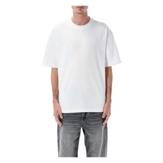 Diesel T-Shirts, male, White, Size: XL T-Boggy Megoval D T-shirt