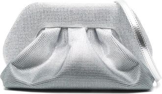 Themoirè Clutch Tia - Grigio