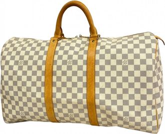 Louis Vuitton White Boston Bag (Pre-Owned)