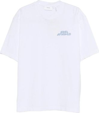 Axel Arigato T Shirt Bianco-Uomo
