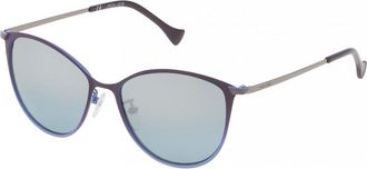 Police Womens SPL190M 54 54I20X Sunglasses - Purple - One Size