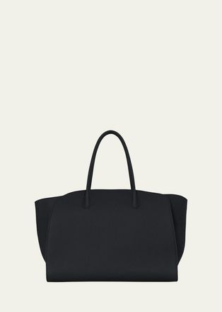 The Row Mens Marlo Saddle Leather Tote Bag