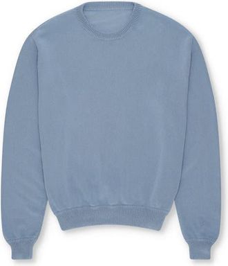 Fortela Rover Cotton Crewneck Sweater in Sky at Nordstrom, Size X-Small Eu