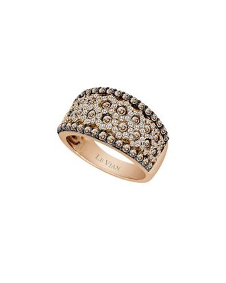 Le Vian Chocolate Diamonds 14K Rose Gold 1.55 Ct. Tw. Diamond Band Ring