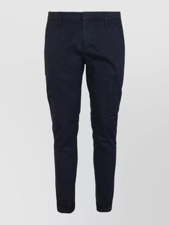 Dondup low-rise straight-leg trousers