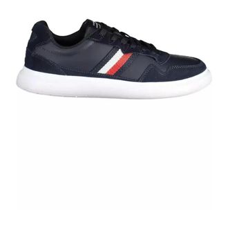 Tommy Hilfiger Sneakers, male, Blue, 10 UK, Blue Sports Sneaker with Contrasting Details