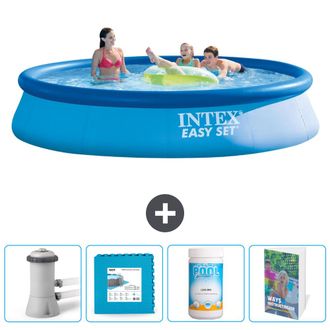 Intex Piscina Easy Set Redonda - 396x84 Cm - 5-piezas Scb114
